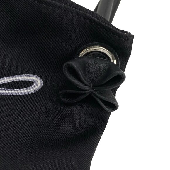 Auth HERMES Silky City PM - Black Multi Silk Veau Swift B Shoulder Bag - Picture 14 of 16